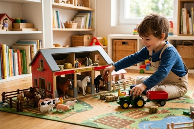 Jouets de la ferme Terwagne
