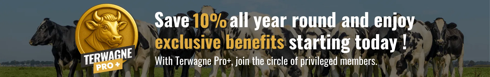 Économisez 10% toute l'année