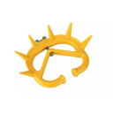 Jeunes bovins plastique jaune