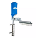 Complete brush with reservoir